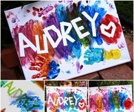 DIY Tape Painting