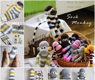 DIY Sock Monkey