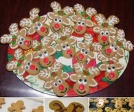 Gingerbread Reindeer Cookies