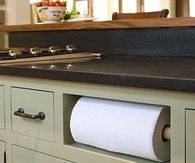 Kitchen fake drawers