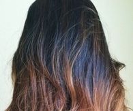 Honey dipped hair curls