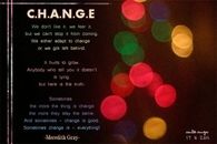 Change