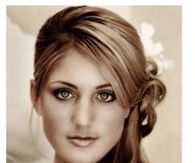 Soft Romantic Sideswept Hairstyle