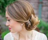 Classy Sideswept Updo