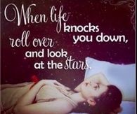 when life knocks you down