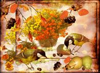 Animated Autumn Birds