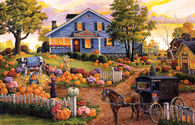 Autumn Harvest on the Farm