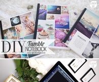 DIY Tumblr Inspired Notebook