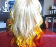 Fire Ombre Hair