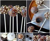 Chocolate No Bake Cookie Pops