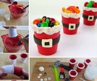 Santa Candy Cups