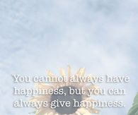 Happiness