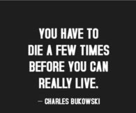 Before You Can Really Live