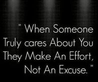 When Someone Truly Cares