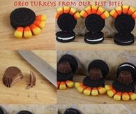 DIY Oreo Turkeys