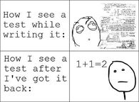 How I see test