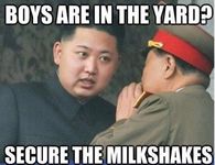 Boys in the yard