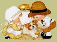 Cute Thanksgiving Pilgrims