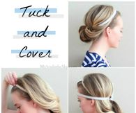 Tuck & Cover Updo How-To