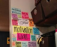 Motivation wall