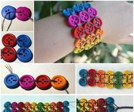 Crafty Button Bracelet