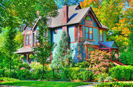 Beautiful Home in Autumn