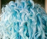 Pastel Blue Curls