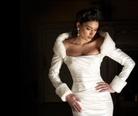 Winter White Wedding Gown