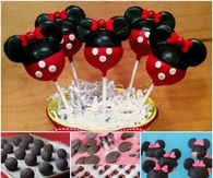 DIY Disney Cake Pops With A Minnie Mouse Theme