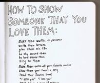 How to show someone that you love them