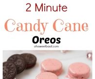  Minute Candy Cane Oreos