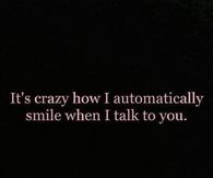 when I talk to you