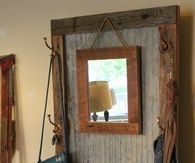 Rustic Mirror Table