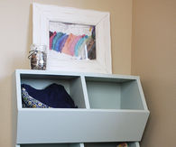 Toy Storage Wood Shelves Idea