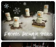 DIY Snowmen Smores