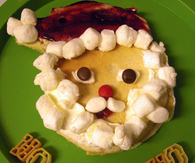 Santa Pancakes