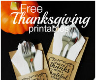 Free Thanksgiving Printables
