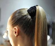 Elegant and Simple Hairdo for the Event - High Ponytail