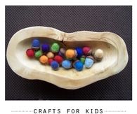 Needle Felted Acorns