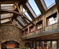 Rustic Cabin Kitchen