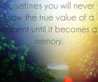 The true value of a moment