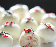 Christmas COOKIES with a frosted coatings