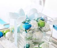 Christmas Ornament Centerpiece