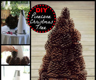 DIY Pinecone Tree