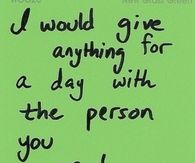 the person you used to be