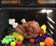 Balloon Turkey & Fixings