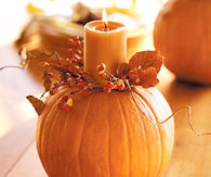 Pumpkin Candles