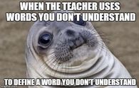 When Teachers use