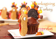 Thanksgiving Turkey Cupcake