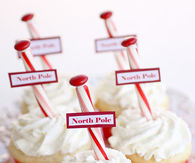 North Pole Cupcakes